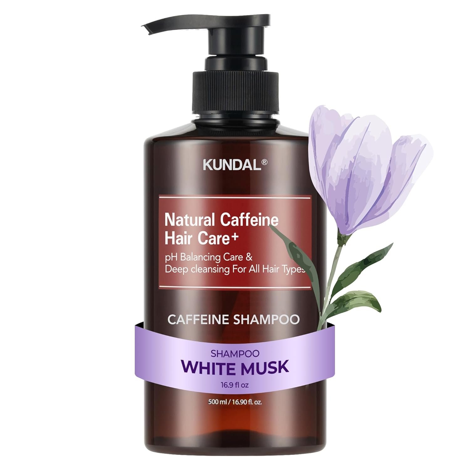 KUNDAL+ Caffeine Scalp Shampoo