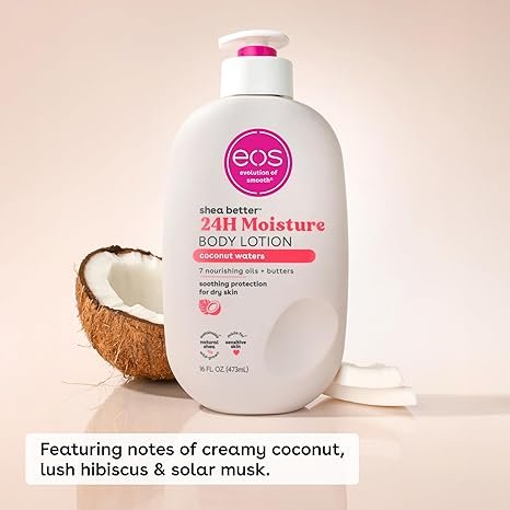 EOS Shea Better 24H Moisture Body Lotion – Coconut Waters