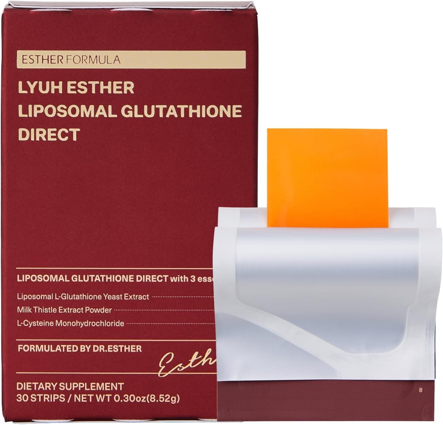 ESTHER FORMULA Liposomal Glutathione Strips 30 p
