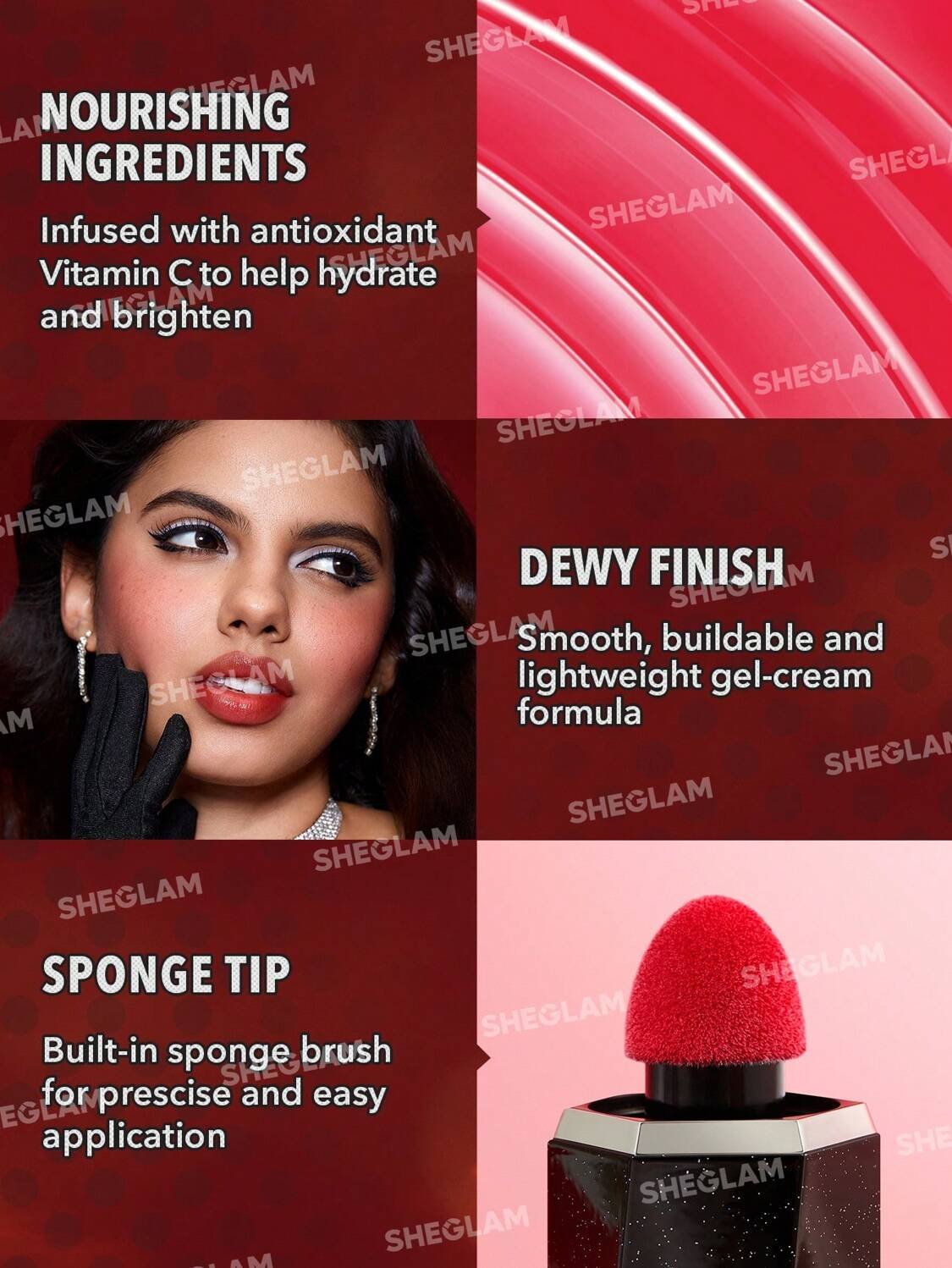 sheglam marlyne monroe liquid blush hollywood بلاشر هوليود سائل من شيجلام