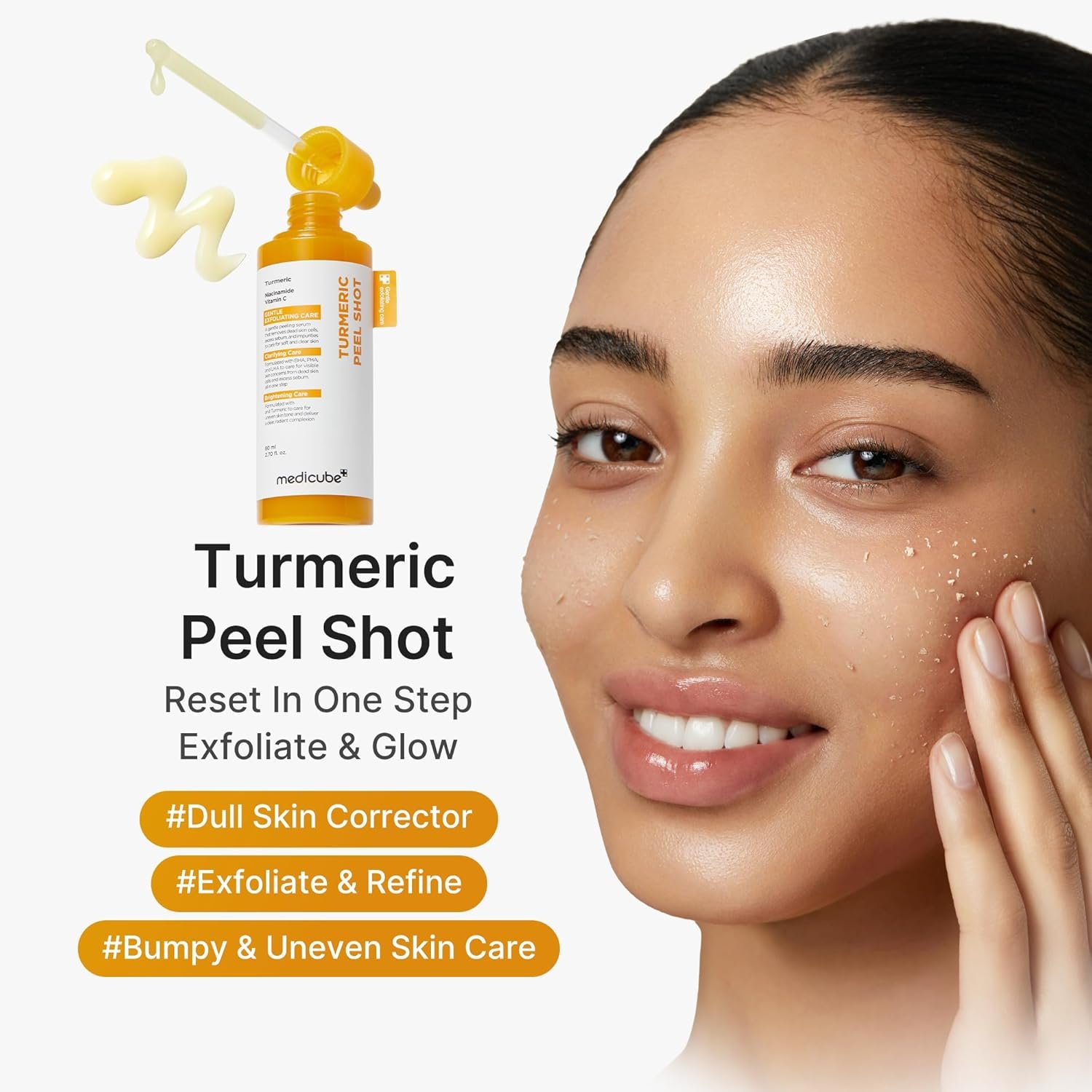 medicube Peel Shot with Turmeric kojic acid