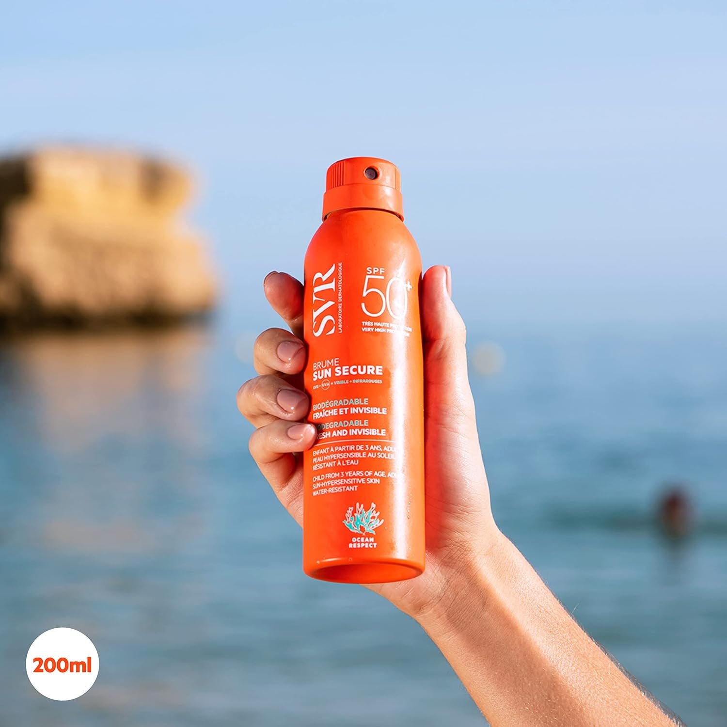SVR – Sun Secure Brume SPF50+ – Brume solaire légère et invisible