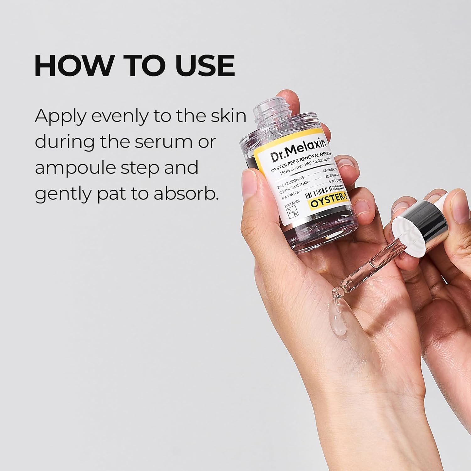 Dr.Melaxin Oyster Pep3 Renewal Ampoule 30ml