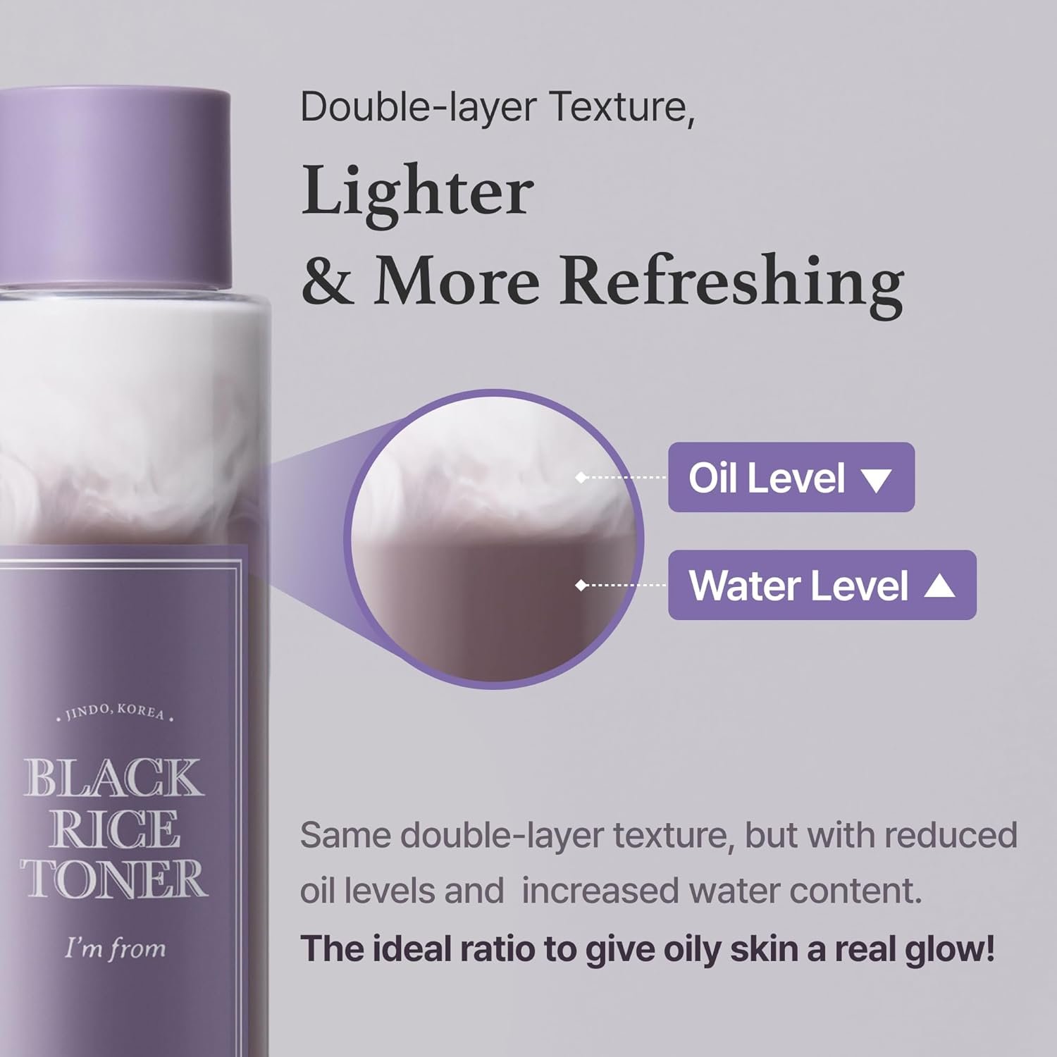 I’m from Black Rice Toner for Oily Skin,  150ml,