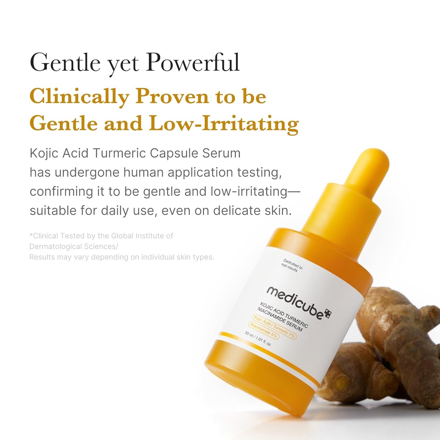 Medicube Kojic Acid Turmeric Clarifying & Balancing Capsule Serum for Troubled Skin
