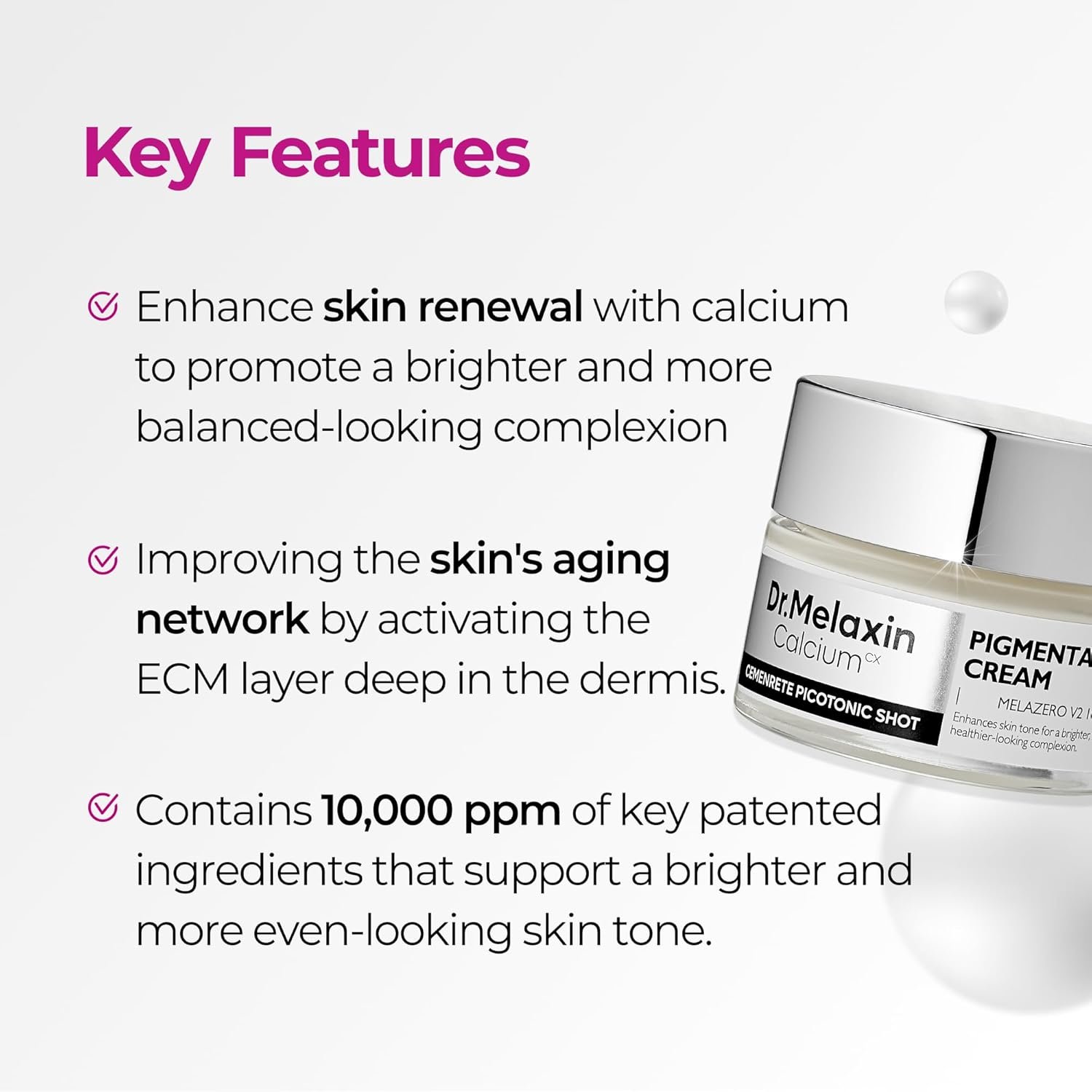 Dr.Melaxin Picotonic Shot Calcium Cream