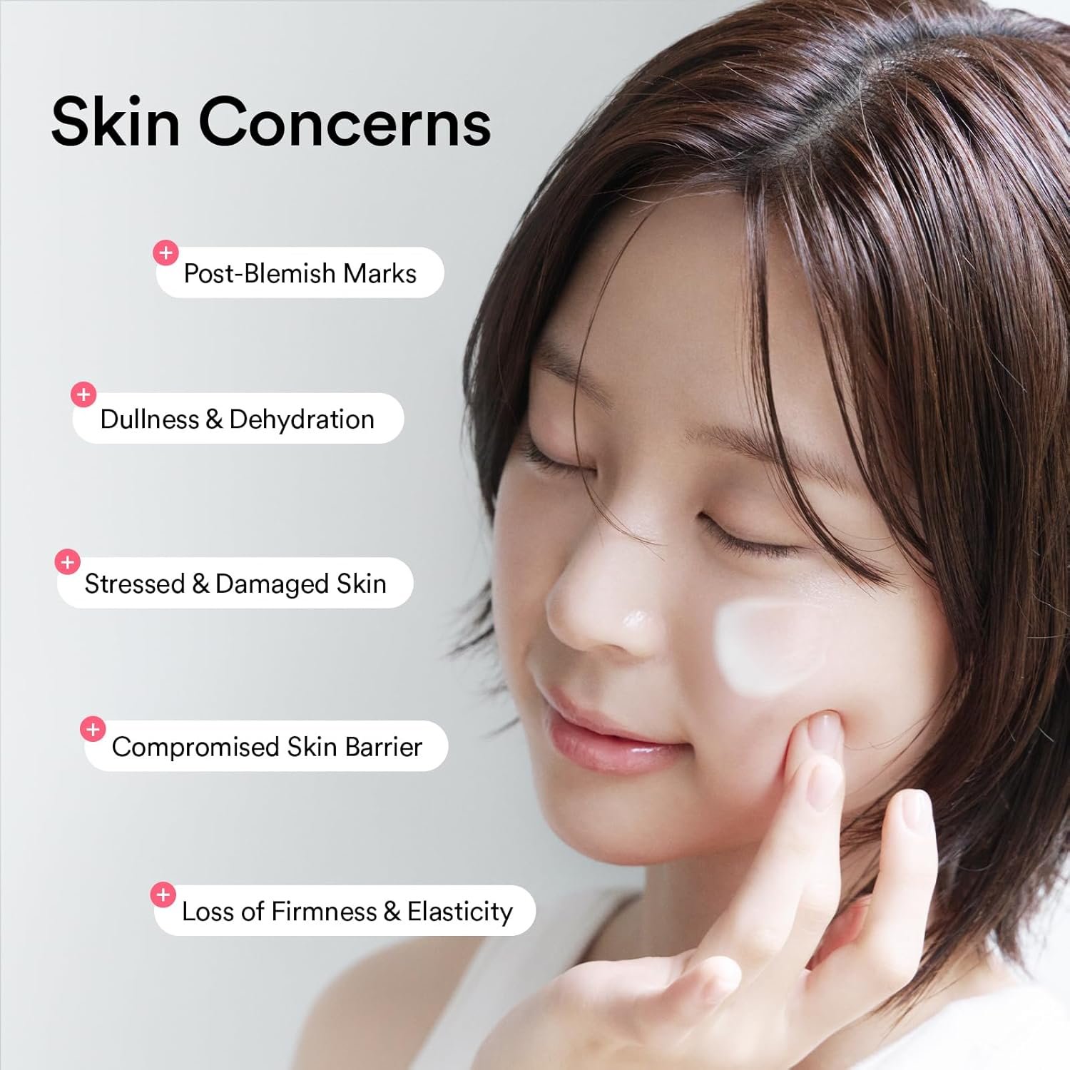 Abib PDRN Crème intensive 1,5 tube de 70 ml, hydratant hydratant à l’ADN de saumon PDRN pour peaux ternes et stressées, revitalisation de la peau et soin des barrières, avec peptides et acide