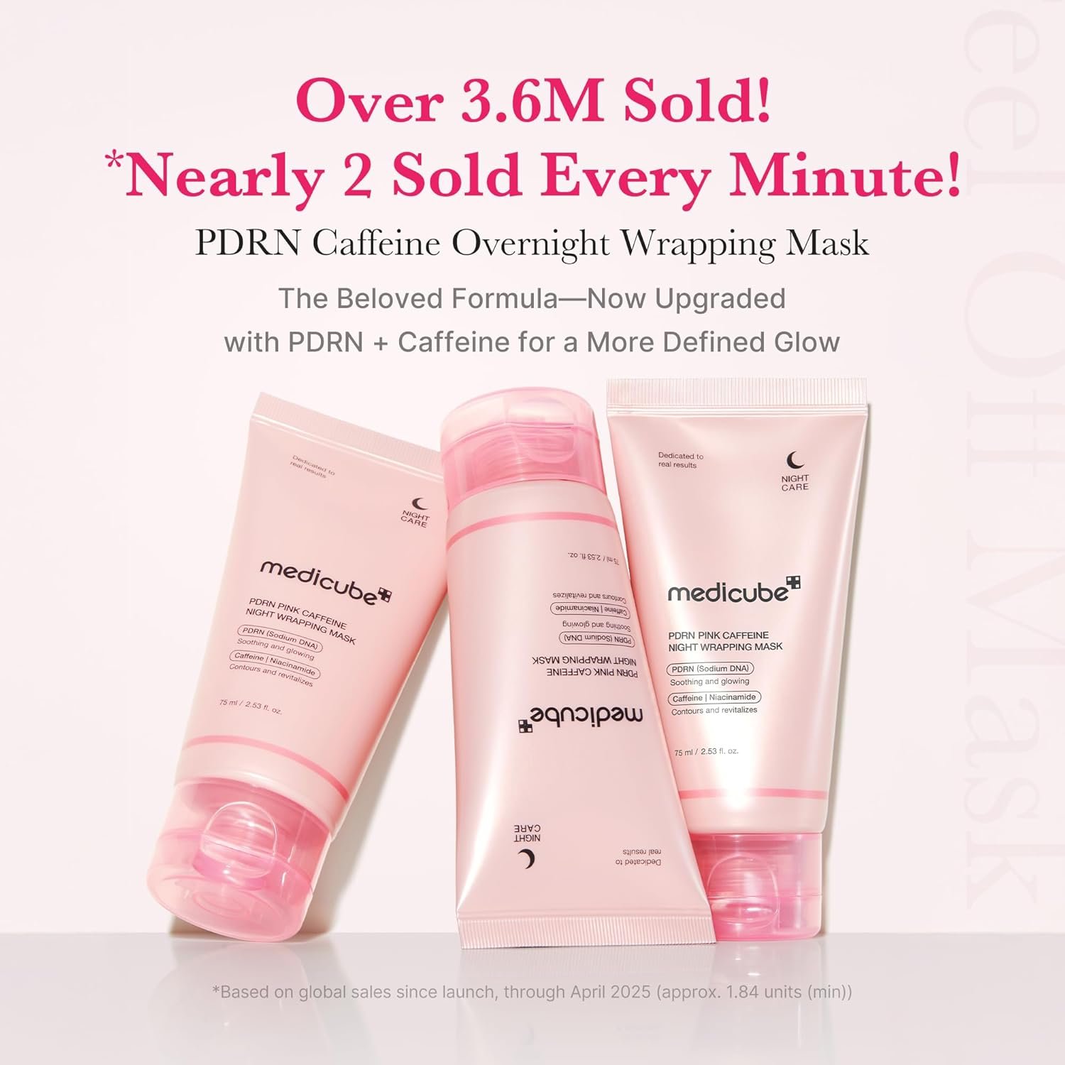 Medicube PDRN Caffeine Overnight Wrapping Peel Off Facial