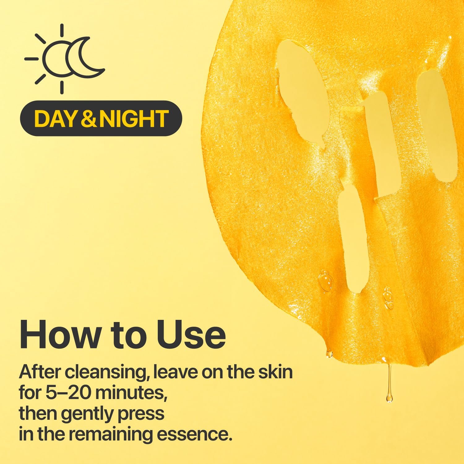 numbuzin No.5 Sheet Mask | Vitamin Spotlight Sheet Mask | Glutathione and Vitamin C | Reduces Hyperpigmentation, Improves Skin Complexion | Gentle and non-irritating |  1 pc