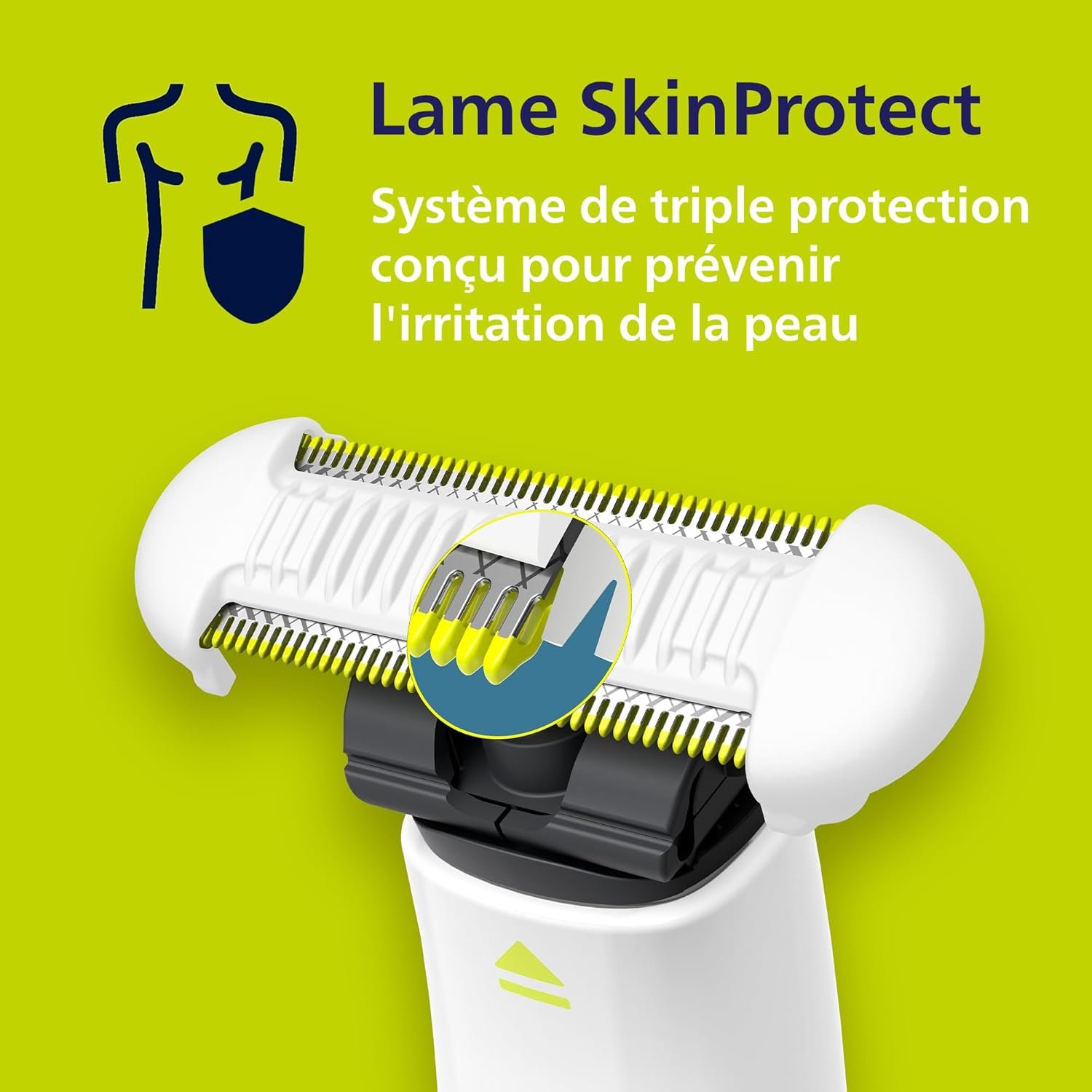 Philips OneBlade Intimate – Tondeuse & Rasoir zones sensibles