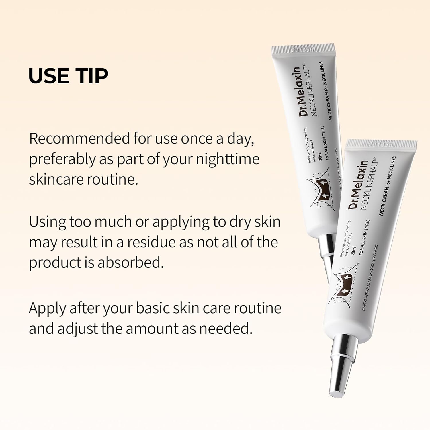 Dr.Melaxin Necklinephalt Neck Cream Neck Care