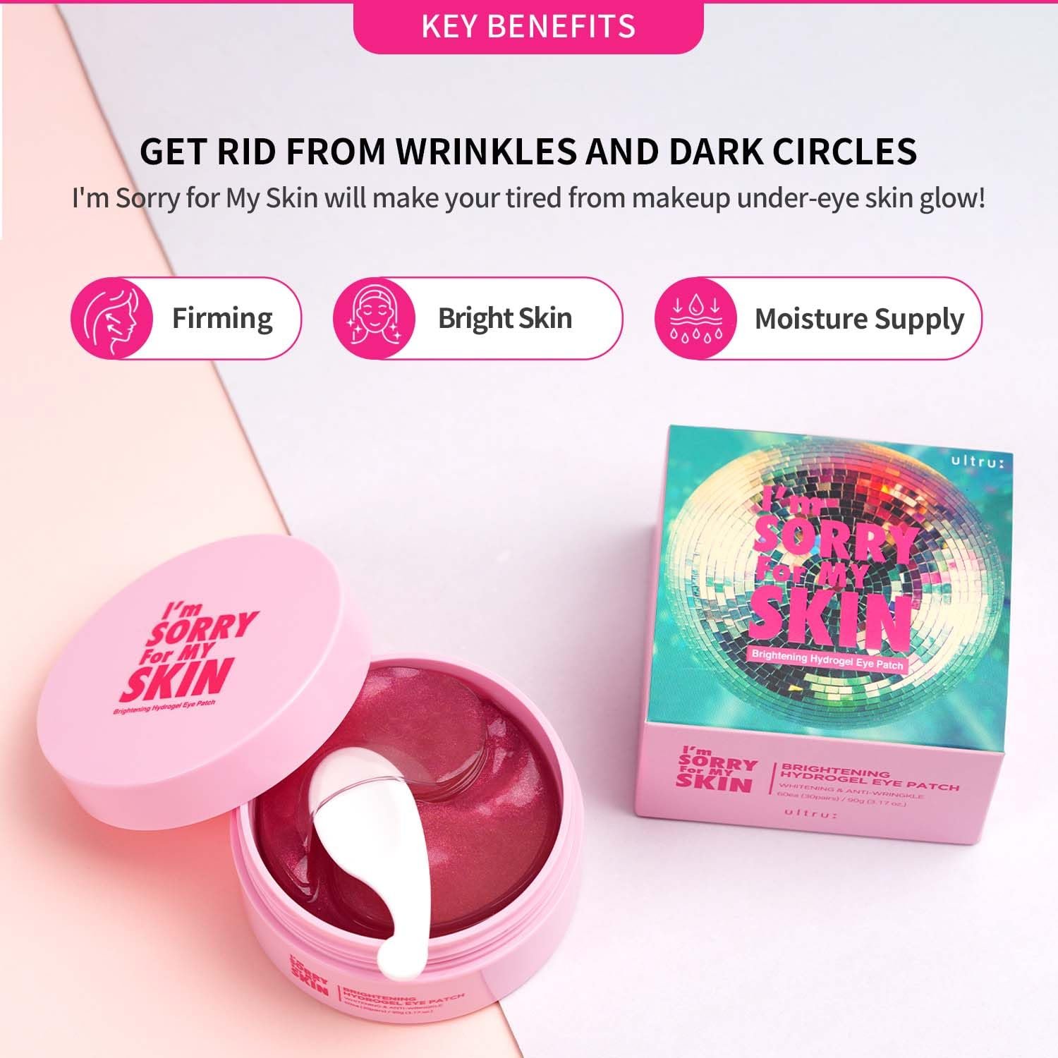 I’M SORRY FOR MY SKIN Brightening Hydrogel Eye Patch