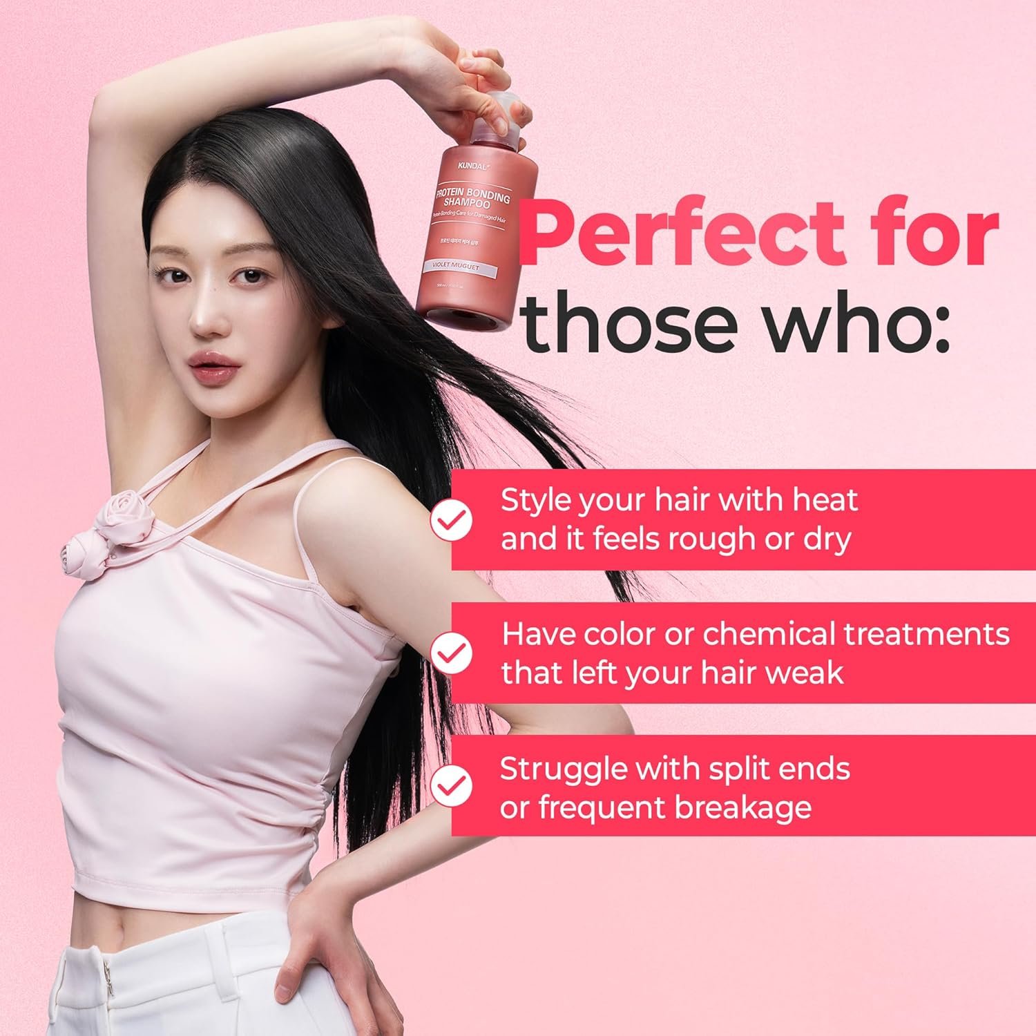 KUNDAL Protein Bonding Shampoo  and Conditioner