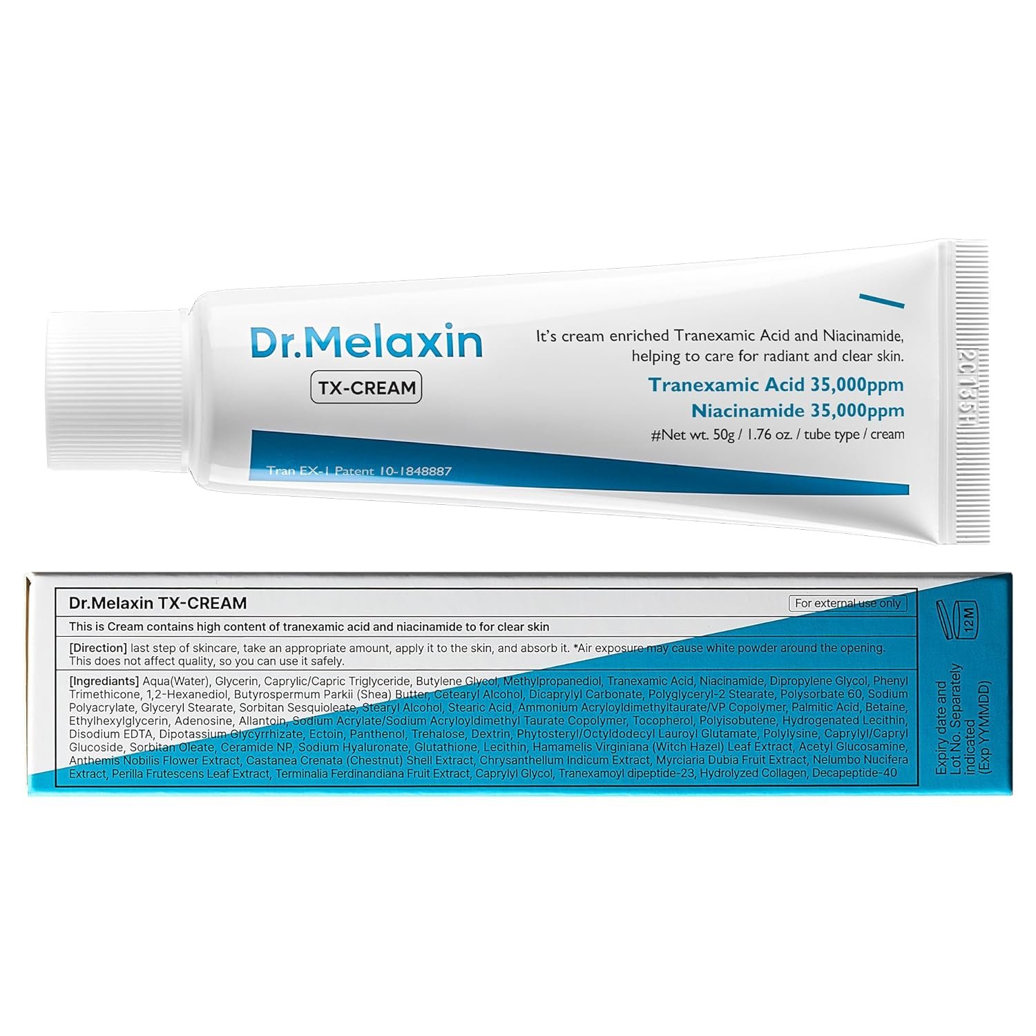 DR.Melaxin TX Tranexamic Acid CREAM 50g