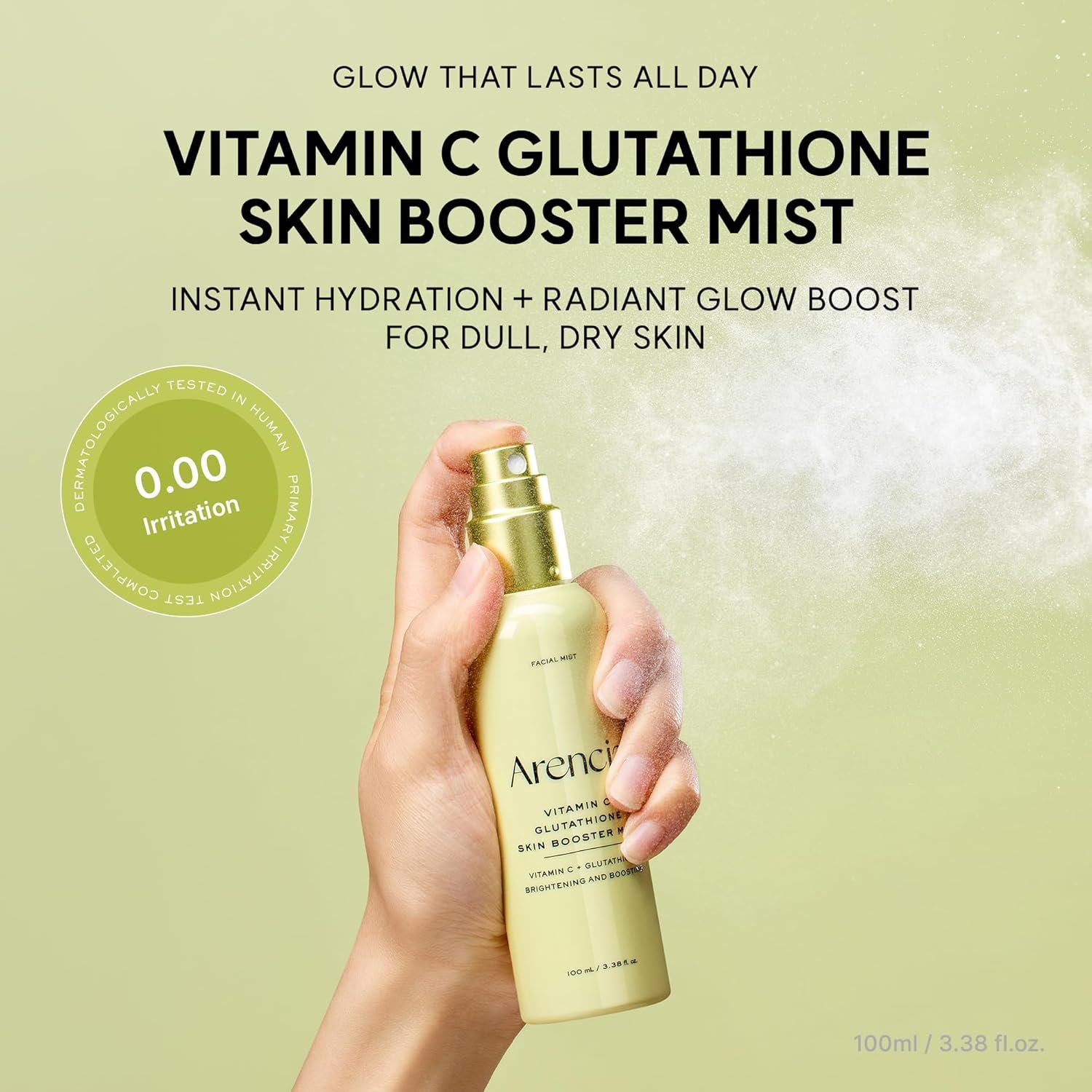 ARENCIA Vitamin C & Glutathione Skin Booster Mist