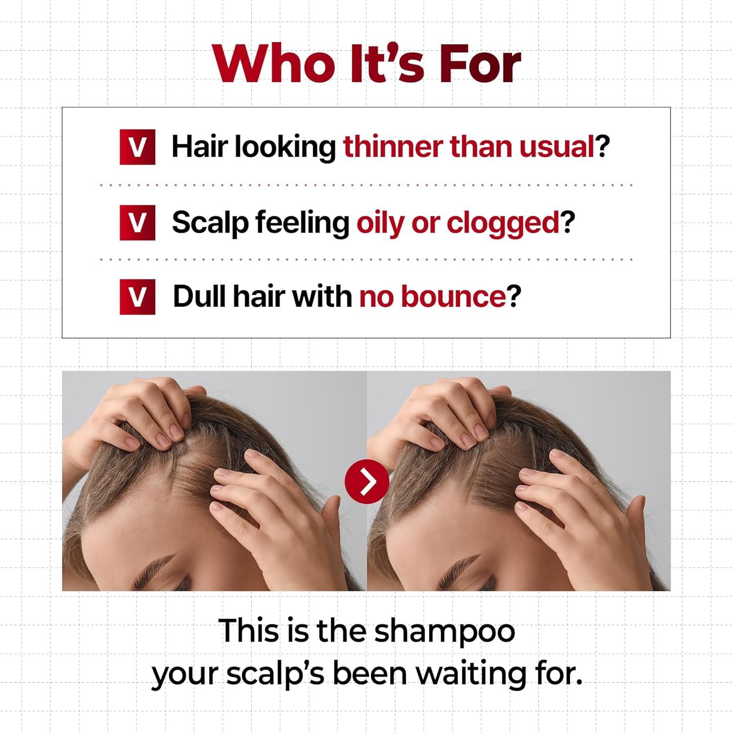 KUNDAL+ Caffeine Scalp Shampoo