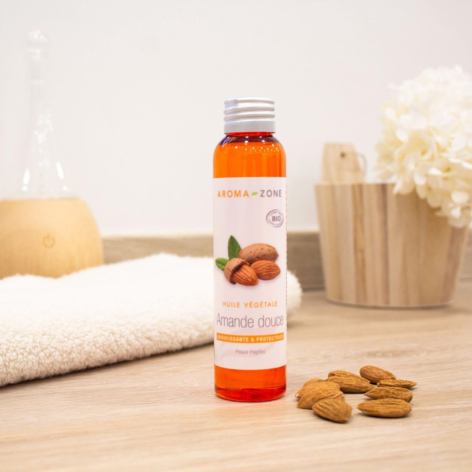 Aroma-Zone Huile d’Amande douce BIO زيت اللوز الطبيعي من أروما زون