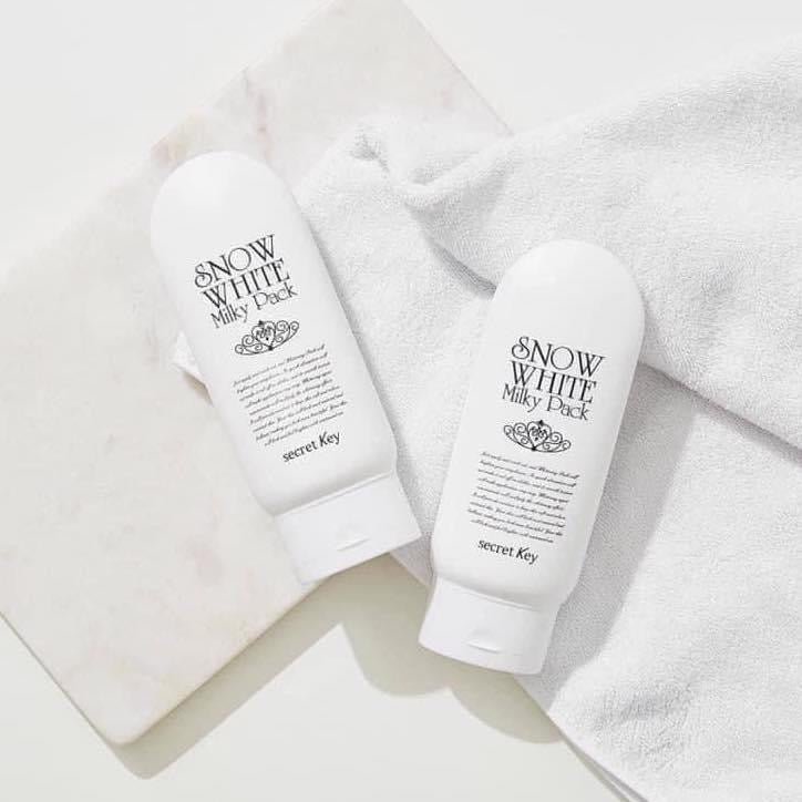 SECRET KEY Snow White Milky Pack كريم تفتيح لون البشرة