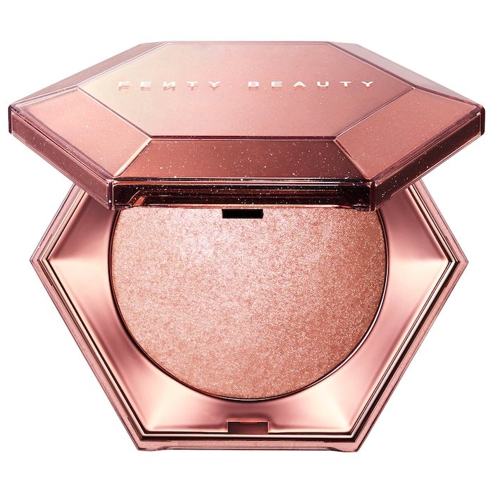 Fenty Beauty Diamond Bomb All-Over – Rosé Rave  فنتي بيوتي دايموند بومب هايلايتر