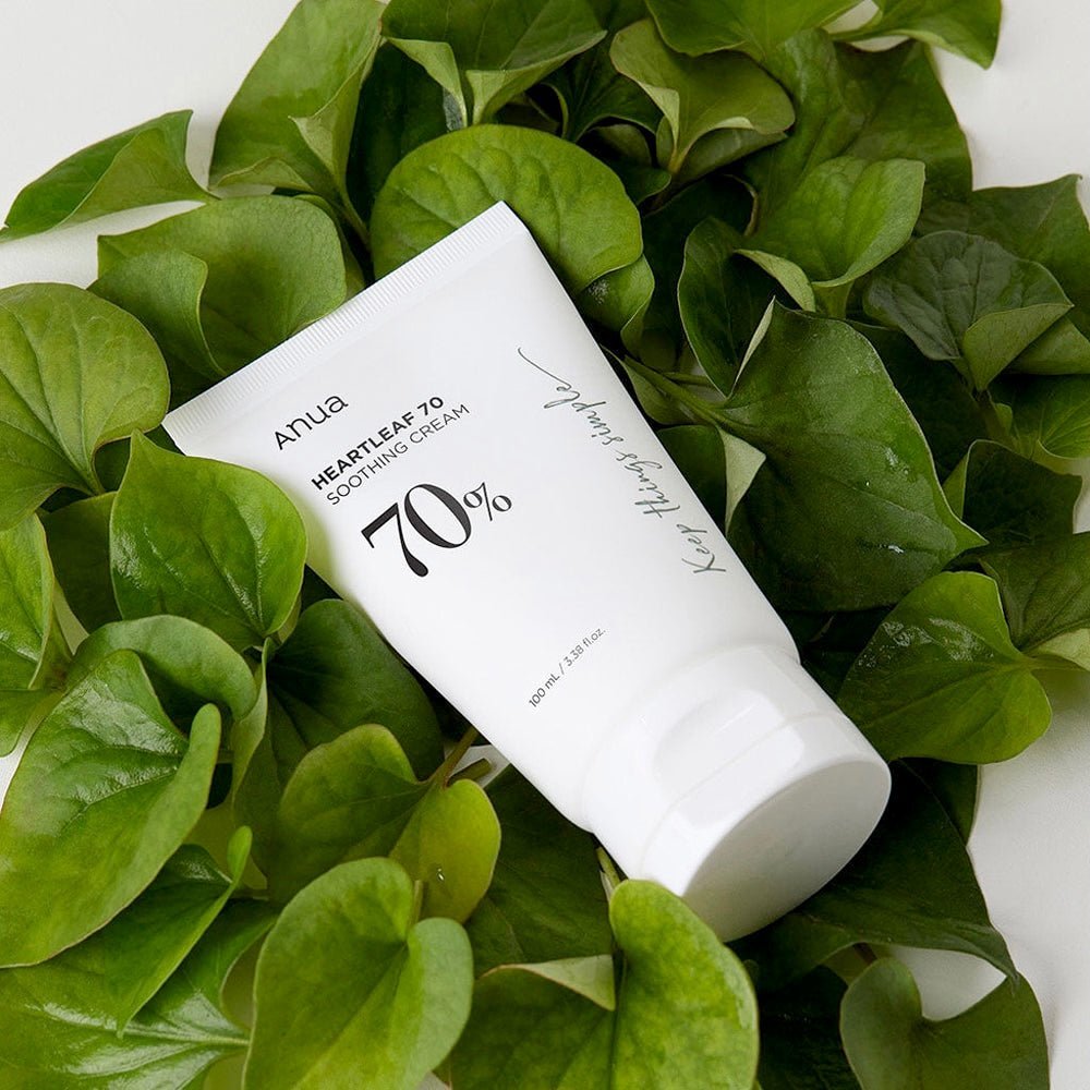 Anua Heartleaf 70% Soothing Cream 100ml  أنوا كريم هارت ليف 70% مهدئ 100مل