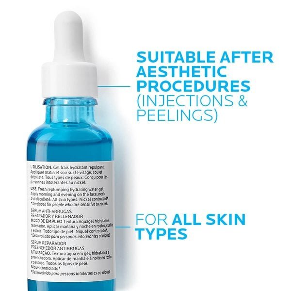 La Roche Posay HYALU B5  SÉRUM CONCENTRÉ 30 ML  لاروش بوزاي هيالورونيك B5 سيروم إصلاح بشرة الوجه