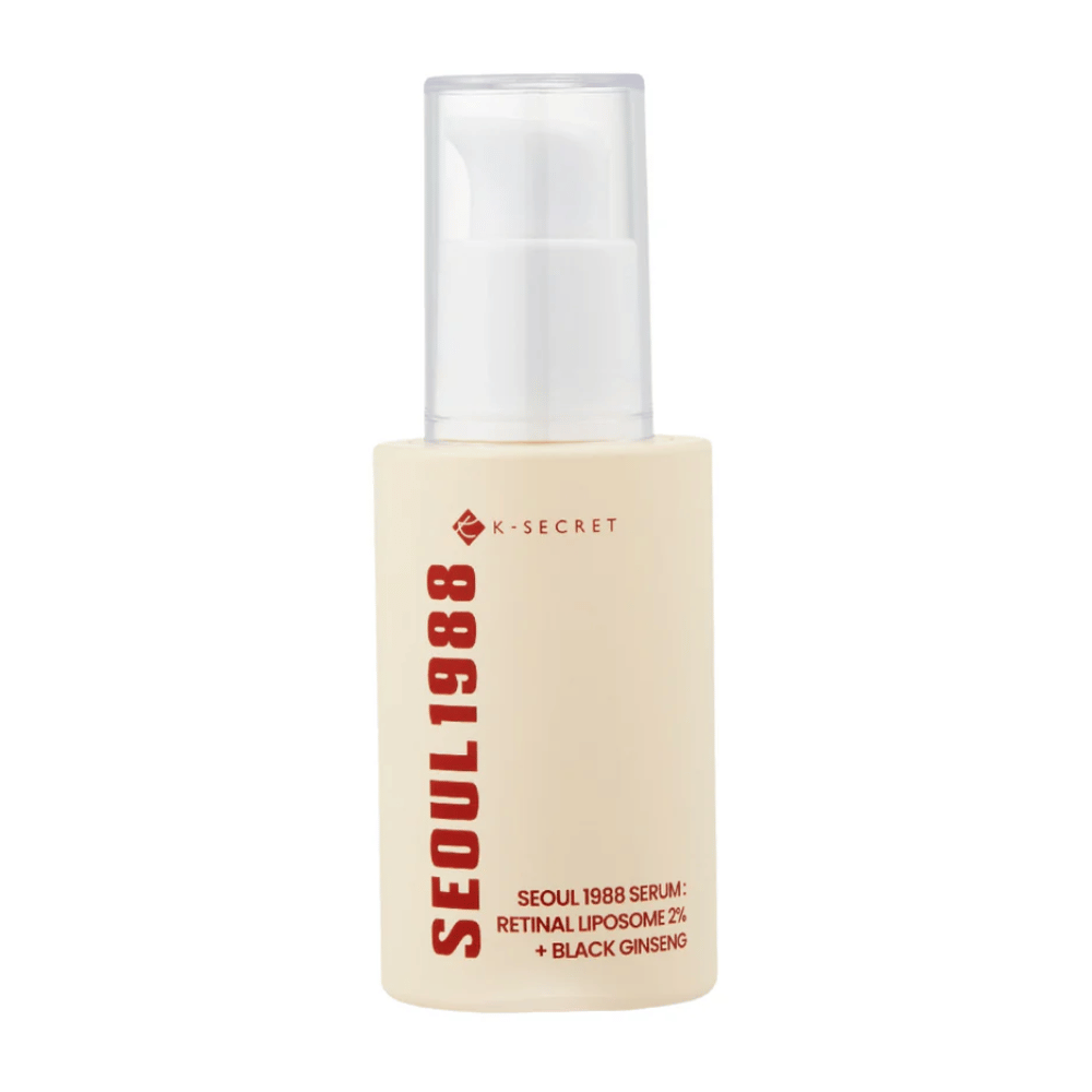 KSECRET SEOUL 1988 Serum : Retinal Liposome 2% + Black Ginseng سيروم محاربة الشيخوخة والعناية بالمسام بالريتينال من كيه سيكريت