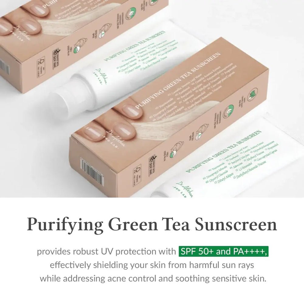 Dr Althea Purifying Green Tea Sunscreen كريم الوقاية من الشمس بخلاصة الشاي الأخضر المنقي من دكتور ألثيا