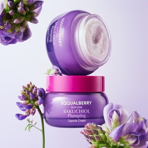 EQQUALBERRY Bakuchiol Plumping Capsule Cream 50ml
