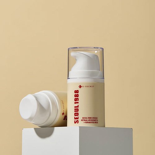KSECRET SEOUL 1988 Cream : Retinal Liposome 1% + Fermented Rice سيول 1988 كريم: ليبوسوم شبكي 1% + أرز مخمر