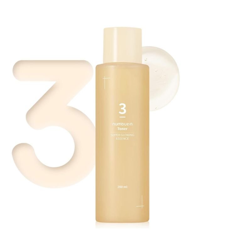 Numbuzin No. 3 Super Glowing Essence Toner تونر النضارة والاشراقه الخارق