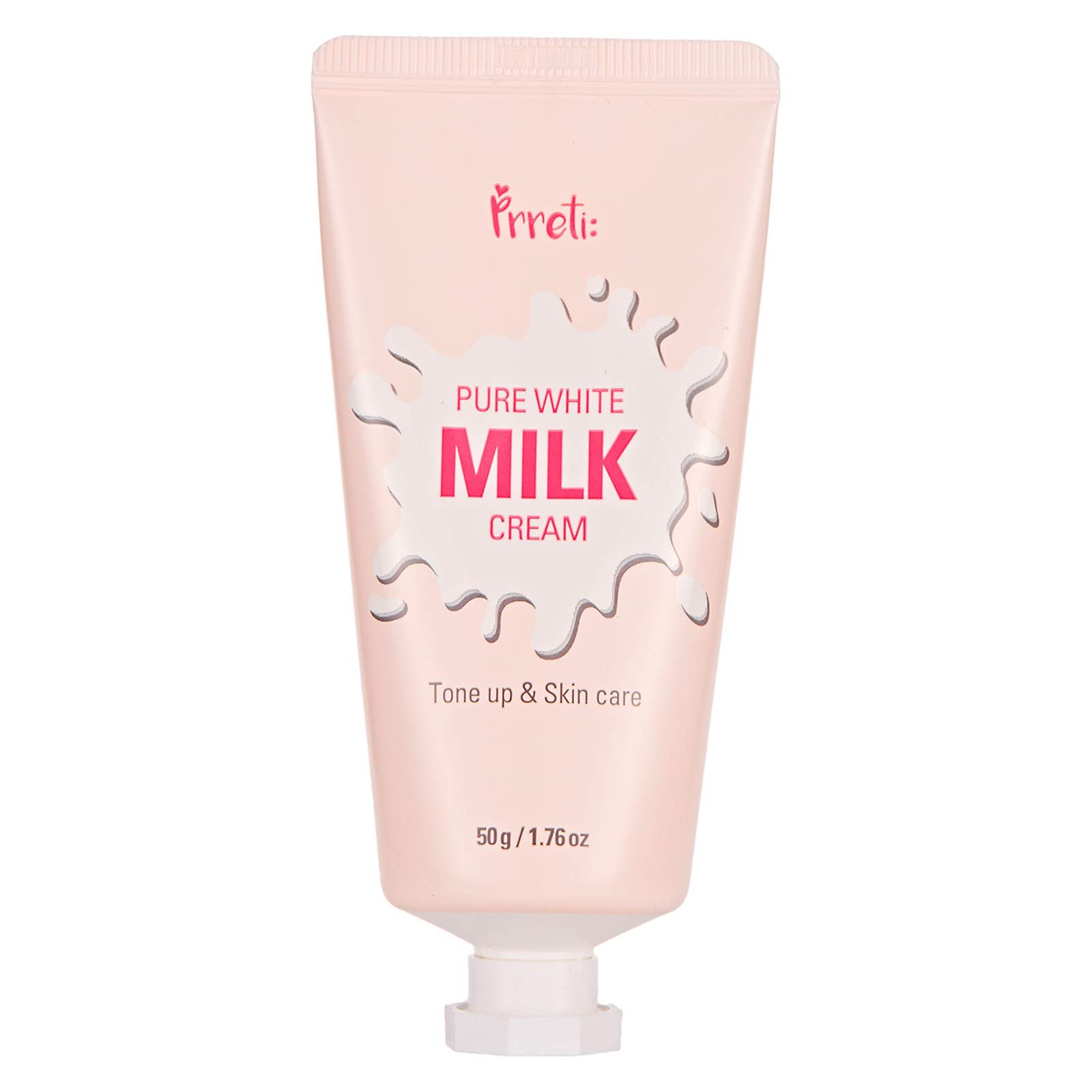 Prreti Pure White Milk Cream 50g  كريم التفتيح الفوري بيور وايت ميلك من بريتي – 50جم