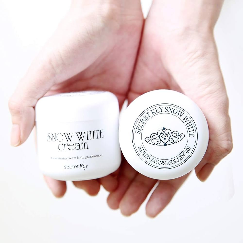 كريم التفتيح والتبيض الكوري Secret Key Snow White Cream