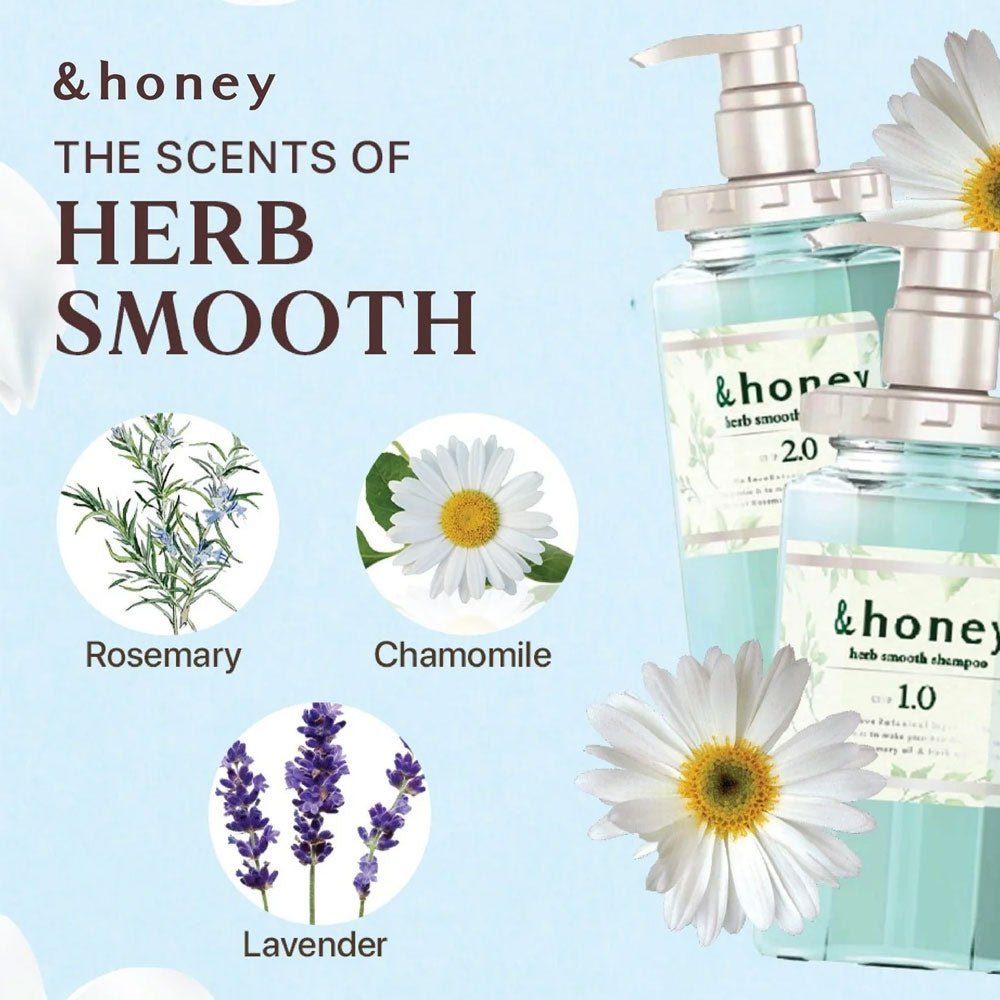 &Honey Herb Smooth Treatment 2.0 Glossy 440 ml