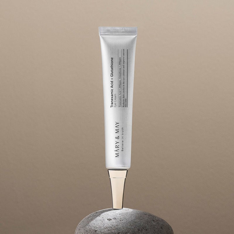 MARY & MAY TRANEXAMIC ACID + GLUTATHION EYE CREAM – 30ML | ماري اند ماي كريم العين بحمض الترانيكساميك + الجلوتاثيون – 30 مل