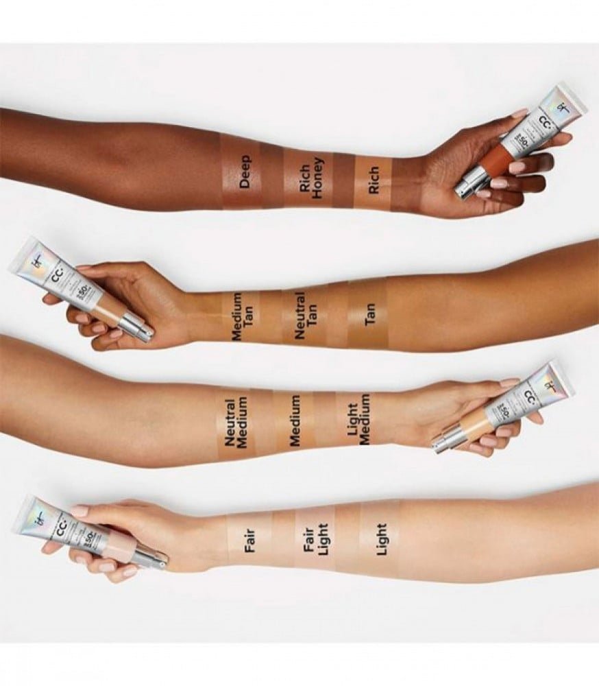 +It Cosmetics CC+ Cream Full Coverage SPF50 سي سي كريم ات كوزمتيكس  بمعامل حماية +50