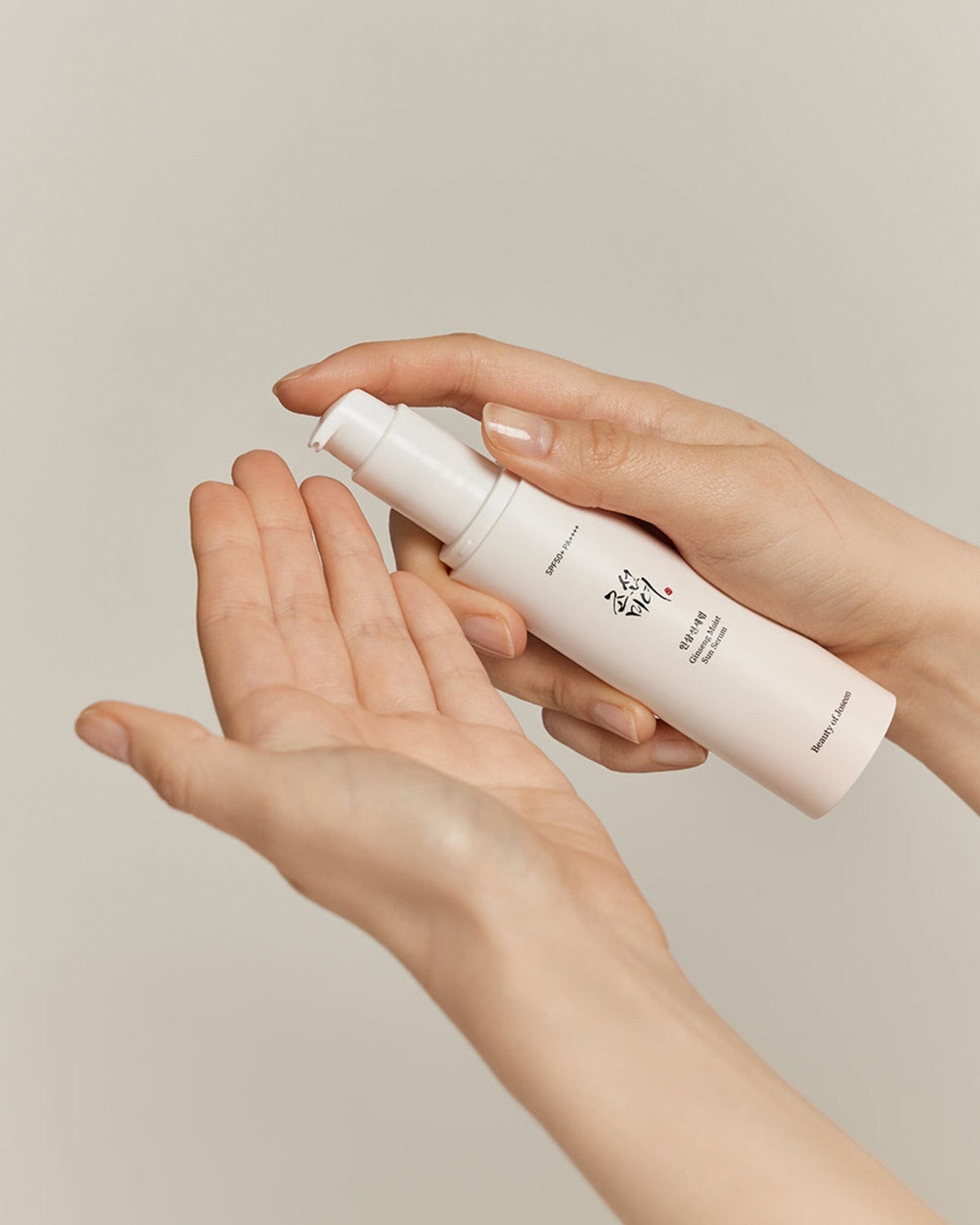 Beauty of Joseon Ginseng Moist Sun Serum واقي الشمس بخلاصه الجينسنغ