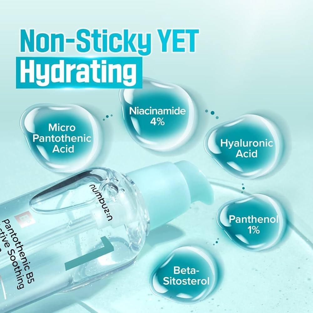 numbuzin No.1 Pantothenic B5 Active Soothing Serum 50ml سيروم نمبزن رقم 1 بحمض البانتوثنيك 50 مل