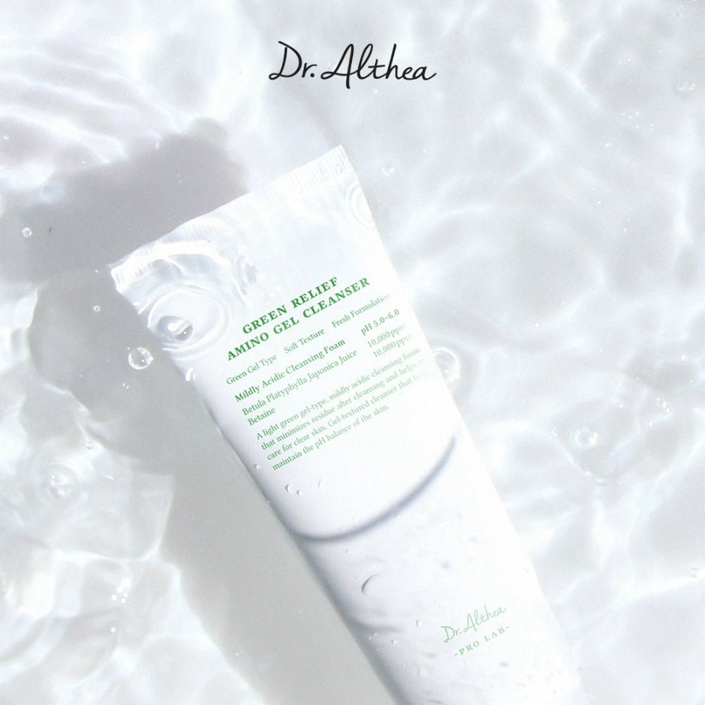 Dr.Althea Green Relief Amino Gel Cleanser غسول جل لتنظيف عميق وتهدئة البشرة من دكتور ألثيا