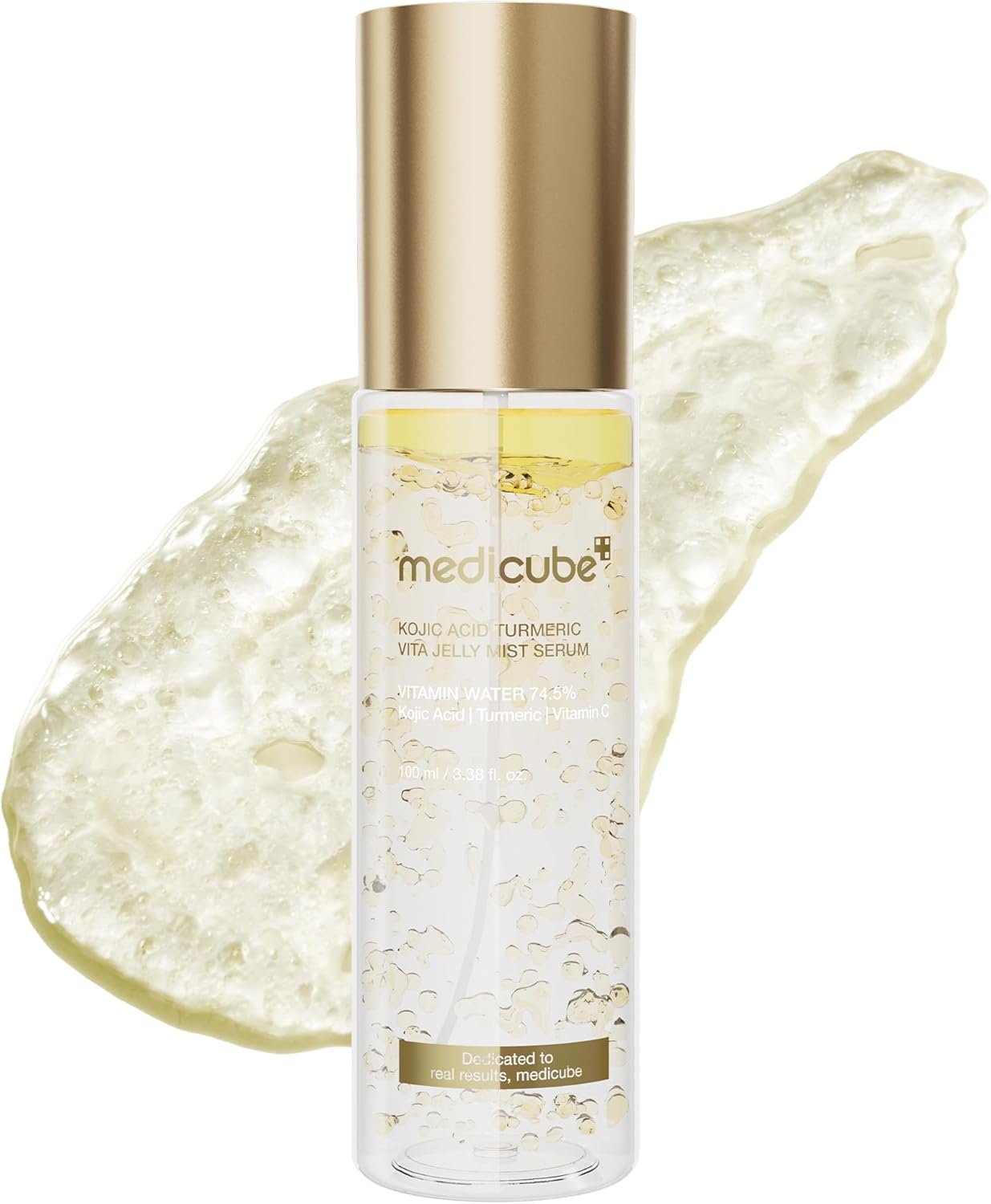 Medicube Vitamin Coric Acid Serum Mist, Spray Serum, Mist Lotion, Jelly Texture, Moisturizing Mist, Moisturizing Serum, Moisturizing Mist, Essence Mist, Dual-Layer, Lotion, Sensitive Skin, Dry Skin