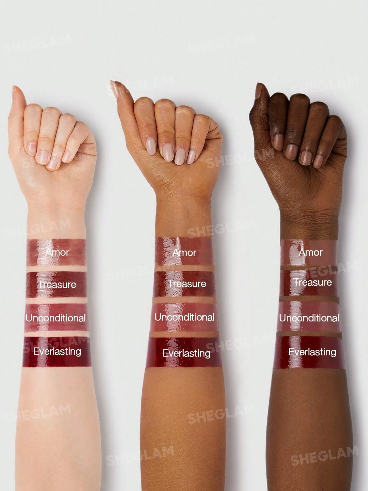 Sheglam Ember Rose Immortal Love Nourishing Lip Gloss Set مجموعة ملمع الشفاه المغذي إيمبر روز إيمورتال لوف من شيجلام