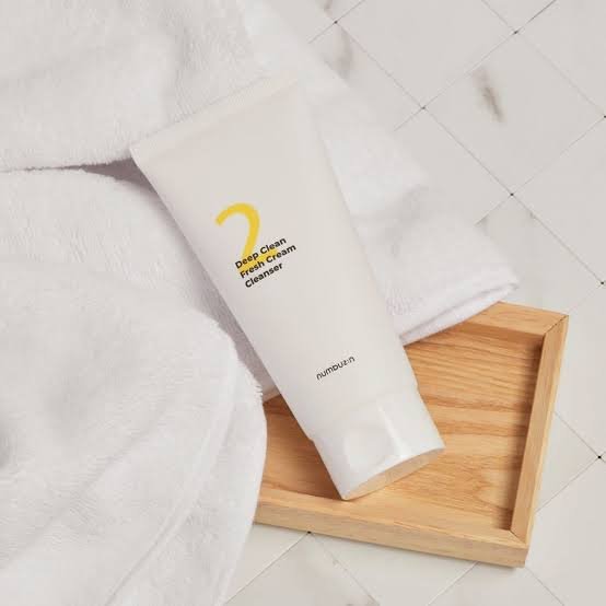 numbuzin No.2 Deep Clean Fresh Cream Cleanser نامبوزن رقم 2 منظف عميق وغسول الوجه