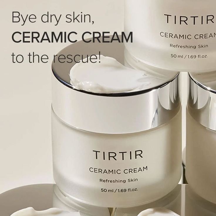 TIRTIR CERAMIC CREAM REFRESHING SKIN – 50ML | ترتر كريم مرطب و منعش للبشرة – 50 مل