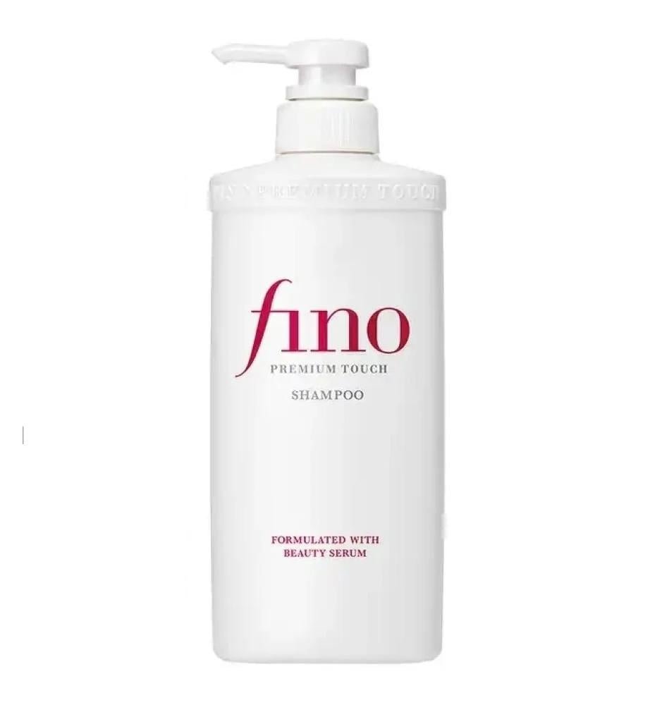 Fino Premium Touch Moist Shampoo 550ml شامبو للعناية بالشعر التالف من فينو 550 مل