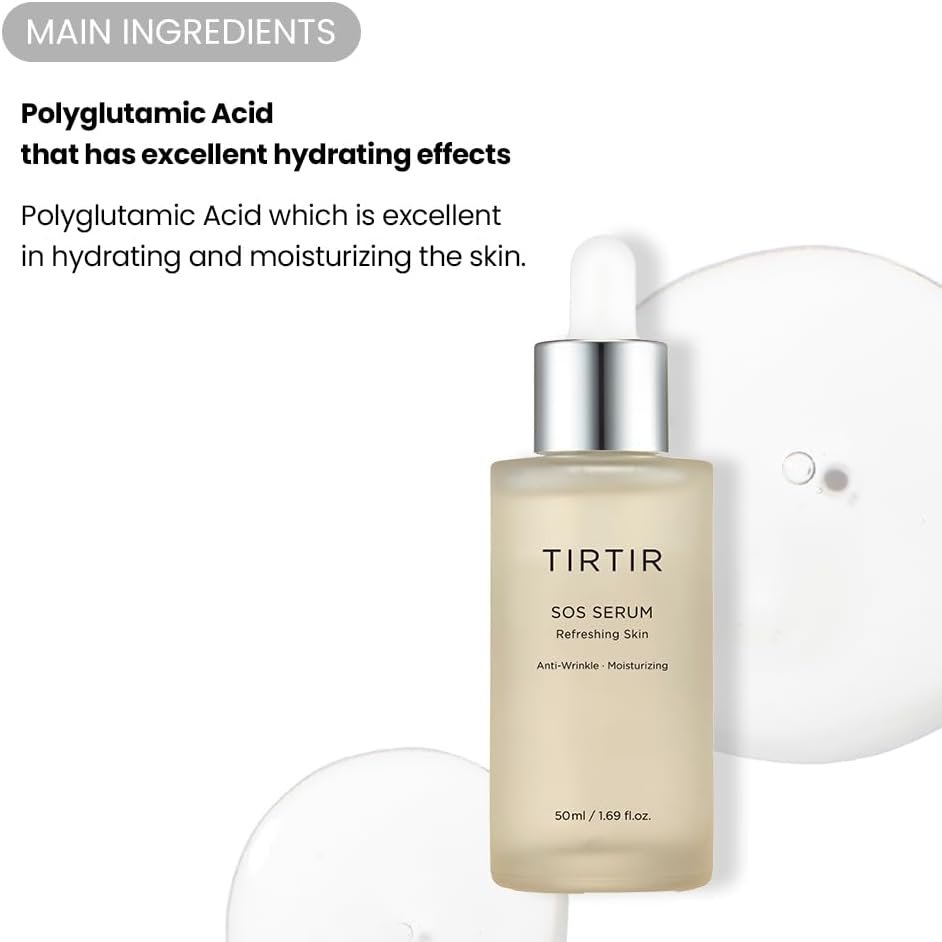 TIRTIR SOS SERUM REFERENCING SKIN – 50ML | ترتر سيروم الانقاذ للبشرة – 50 مل
