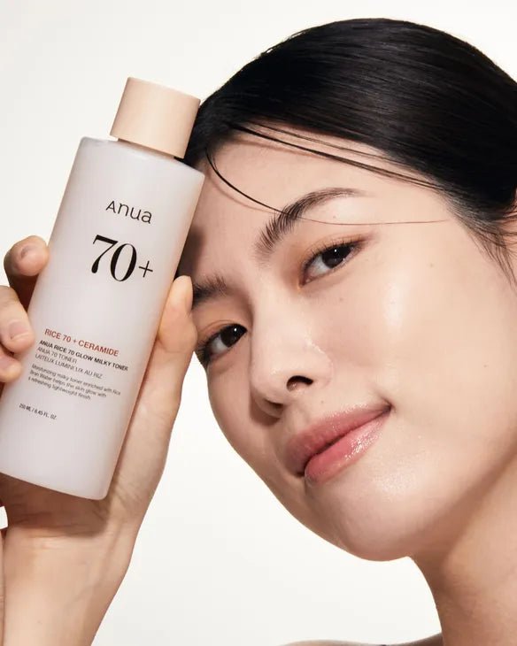 تونر التوهج بخلاصة الأرز من انوا | ANUA Rice 70 Glow milky Toner