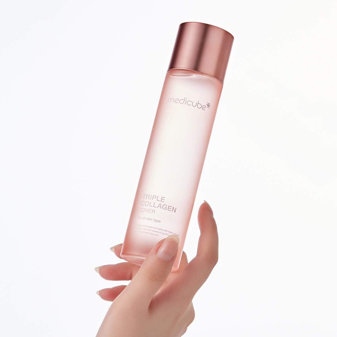 ميديكوب تونر ثلاثي الكولاجين 140 مل  MEDICUBE TRIPLE COLLAGEN TONER 140ML