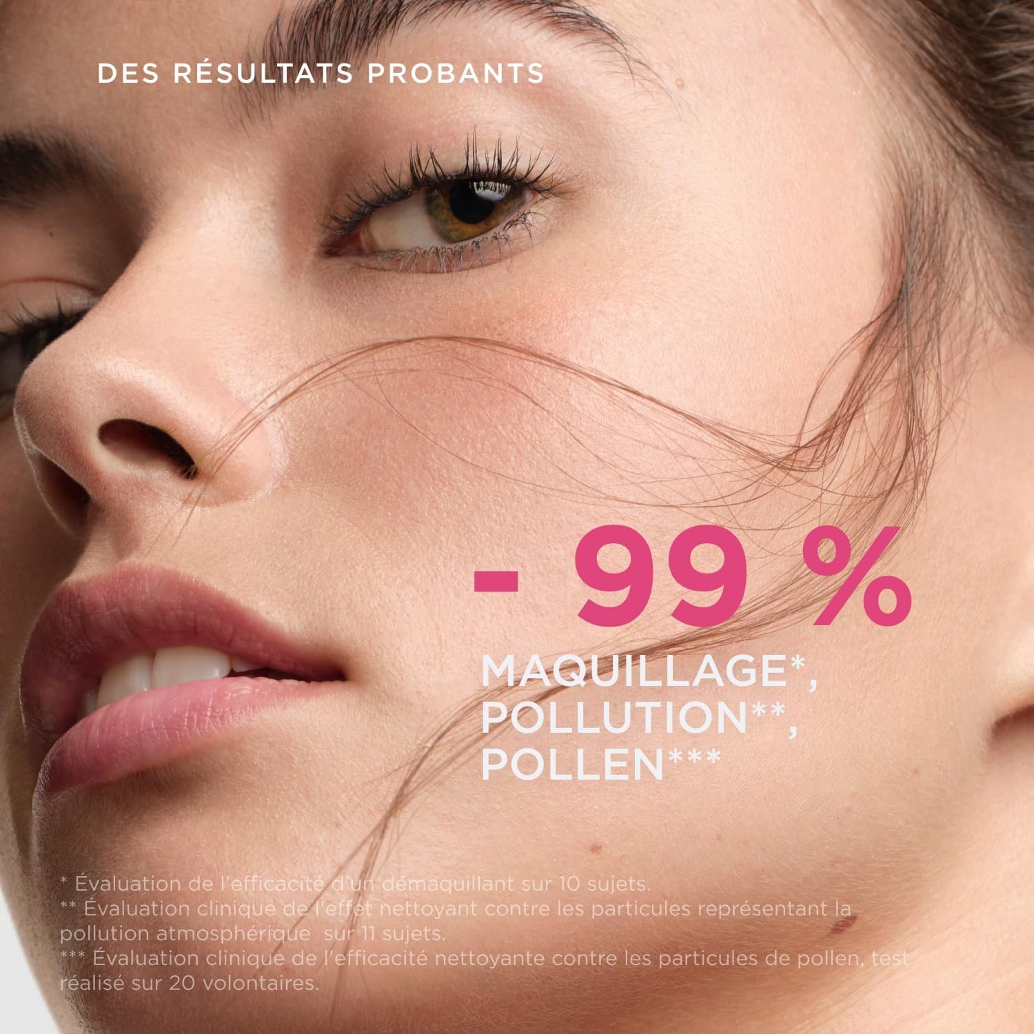 BIODERMA Créaline H2O – L’eau micellaire originale, nettoyante et démaquillante – Élimine le maquillage, le pollen et les résidus de pollution – Peaux sensibles – Flacon 500 ml