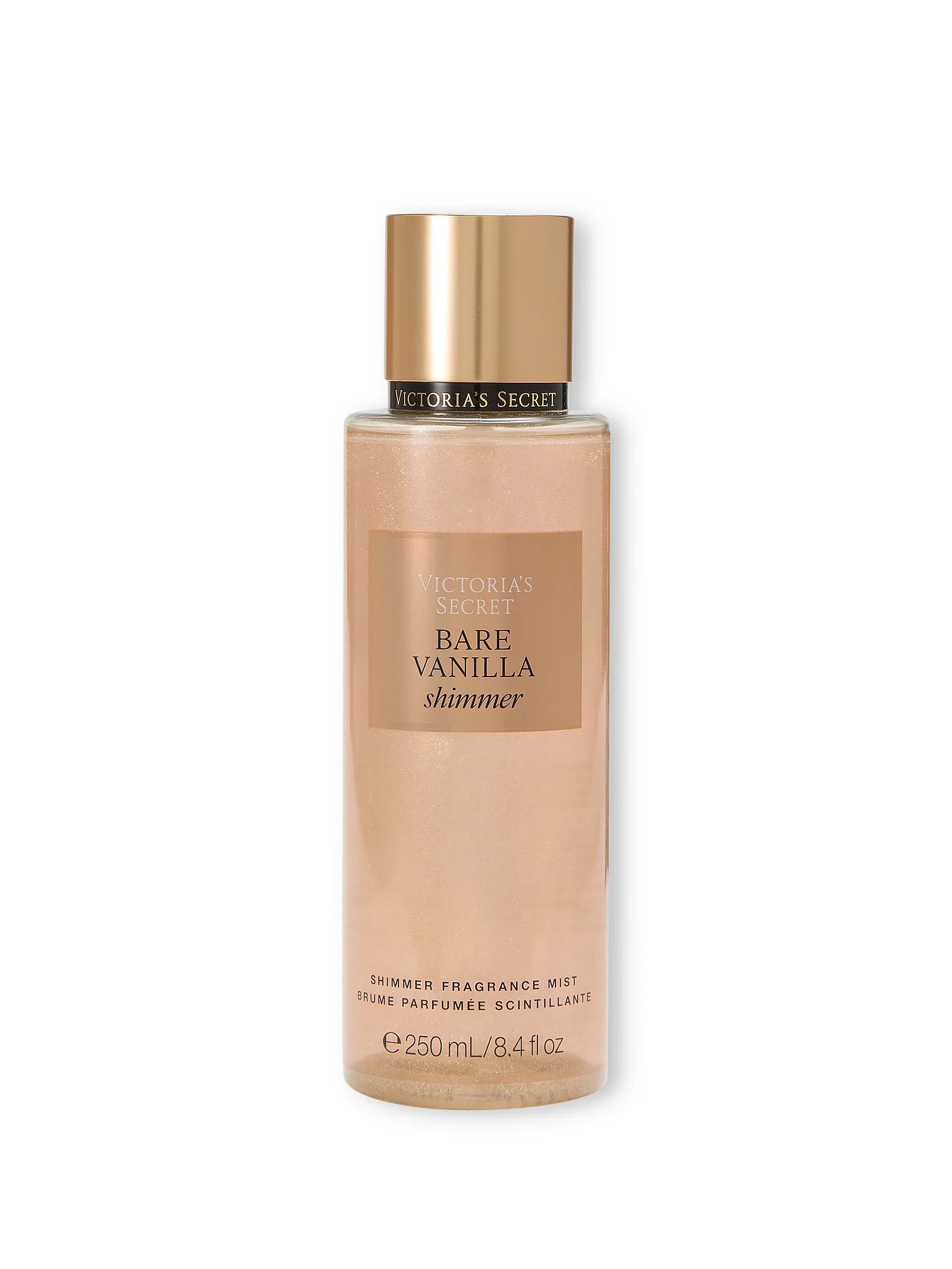 Victoria’s Secret Parfum pour le corps Brume parfumée scintillante Bare Vanilla 250ML