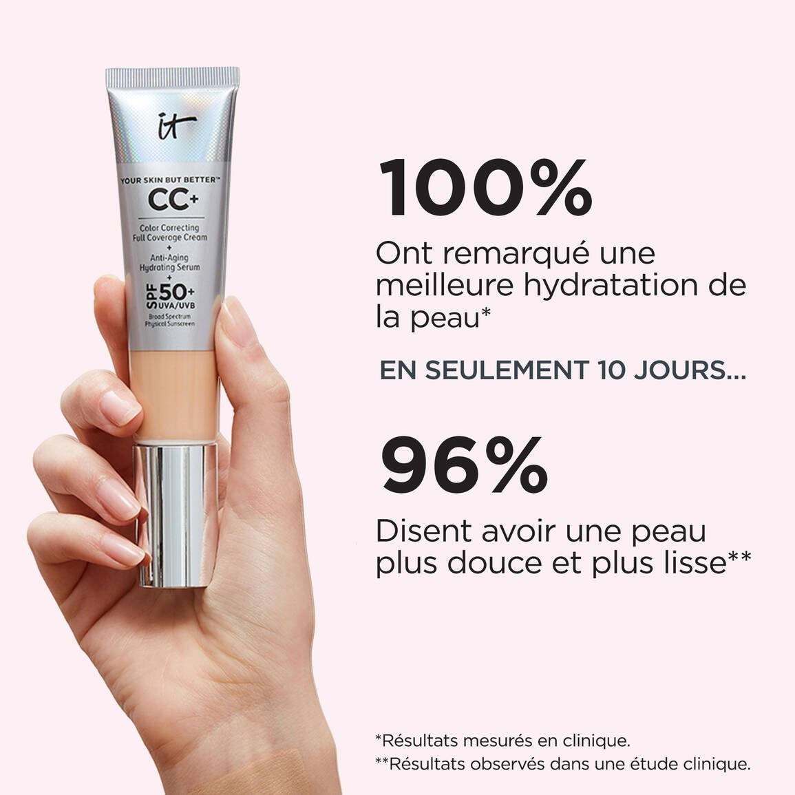 +It Cosmetics CC+ Cream Full Coverage SPF50 سي سي كريم ات كوزمتيكس  بمعامل حماية +50