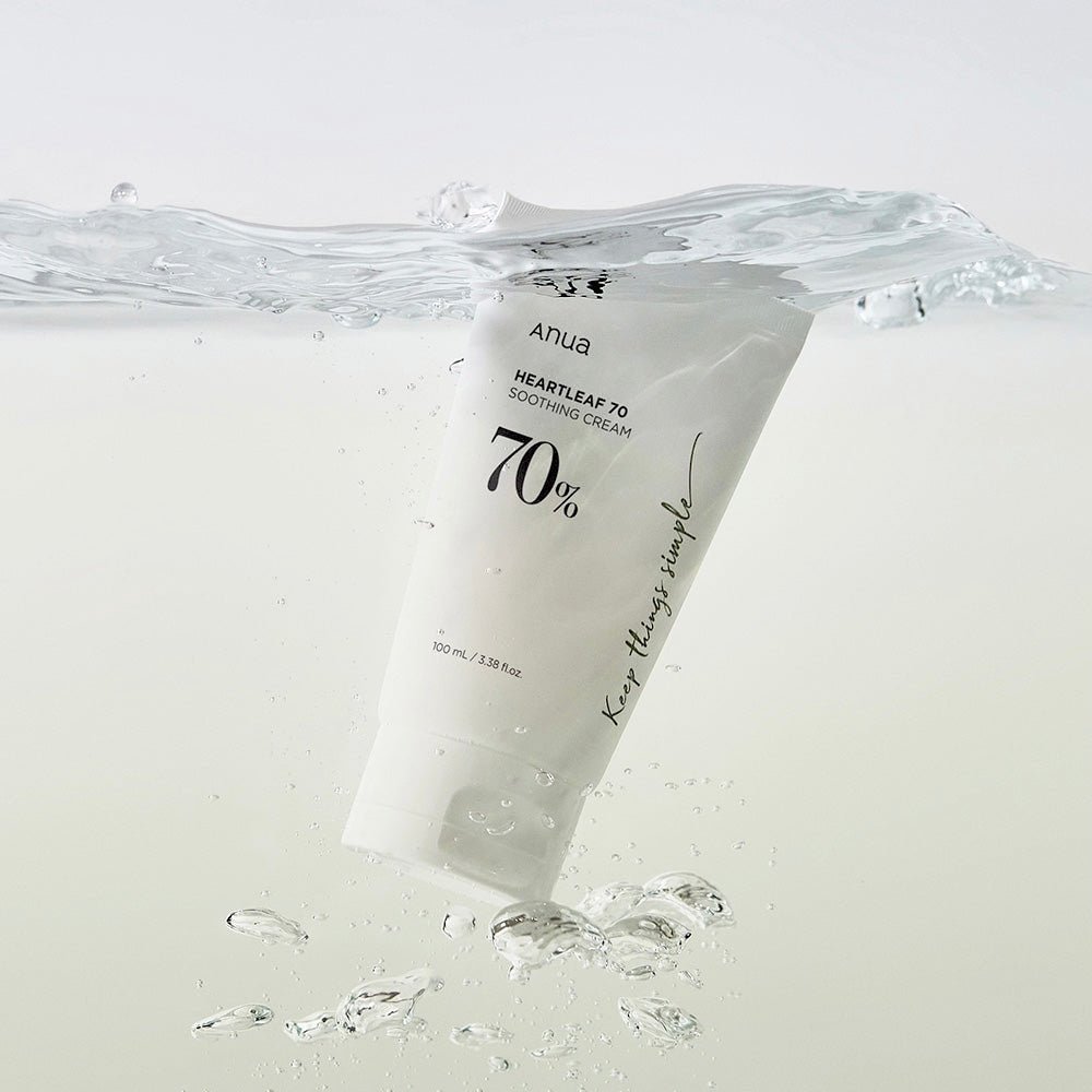 Anua Heartleaf 70% Soothing Cream 100ml  أنوا كريم هارت ليف 70% مهدئ 100مل